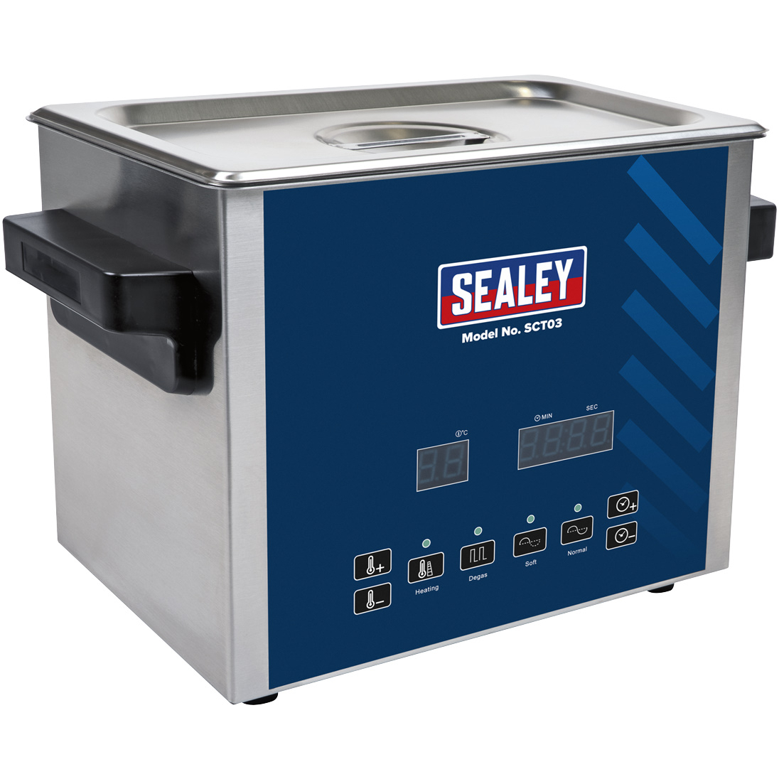Sealey SCT03 Ultrasonic Parts Cleaning Tank 3L