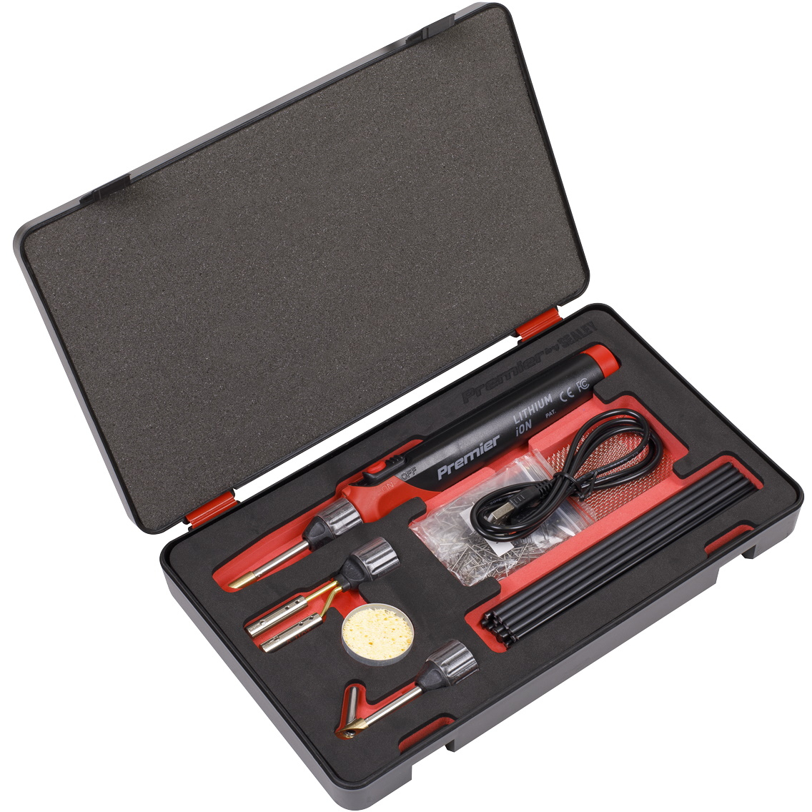 Sealey SDL14 Lithium-ion Rechargeable Plastic Welding Repair Kit 30W