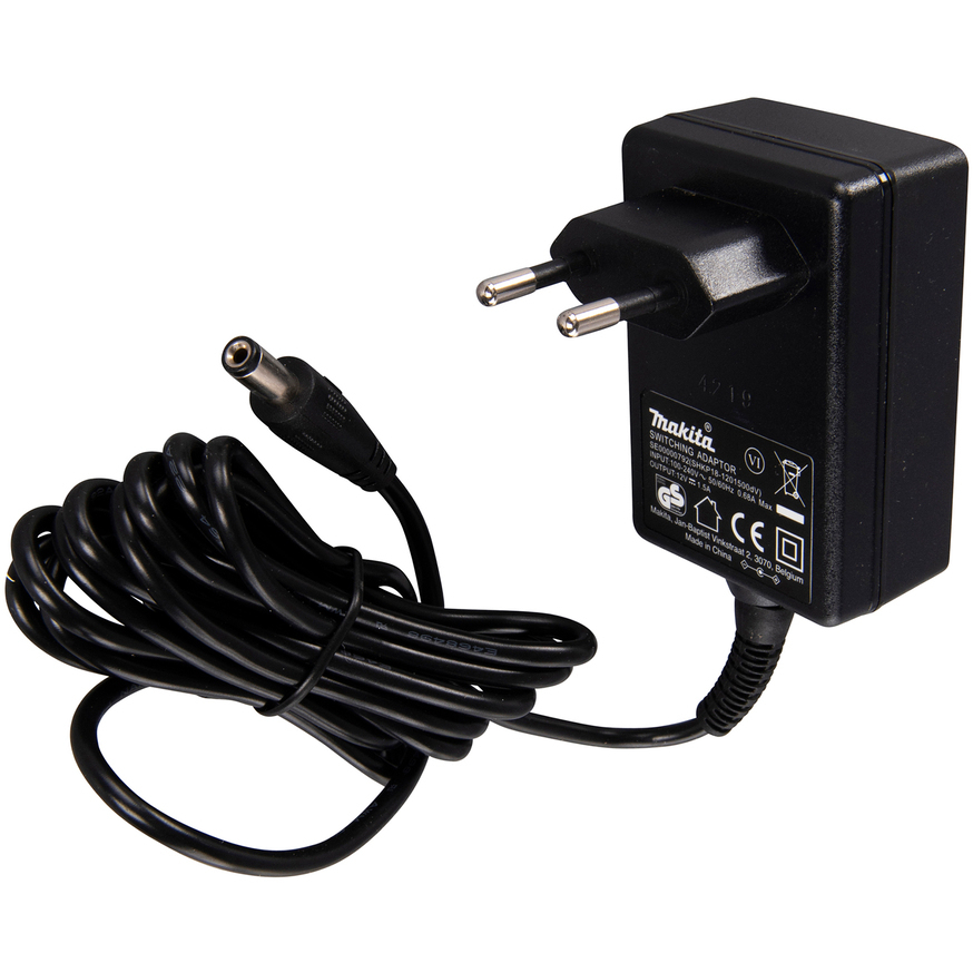 Makita SE00000792 Power Adaptor for DMR203/B with EU Plug Fitting