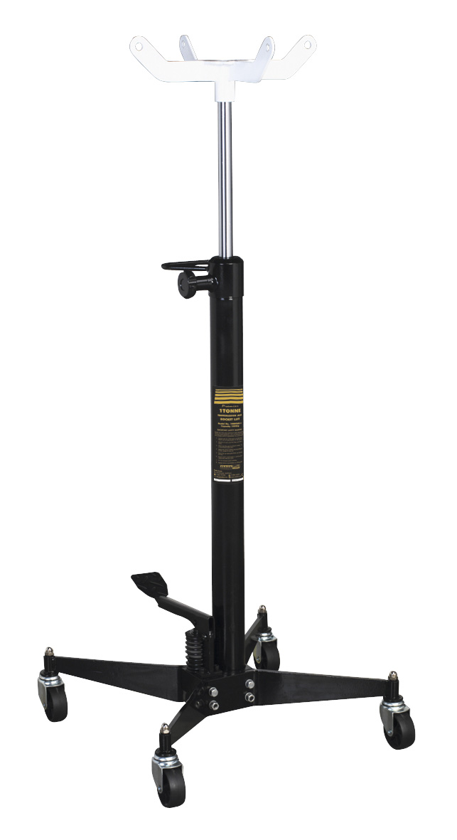 Sealey 1000TRQ Transmission Jack Premier 1.0ton Vertical Super Rocket Lift