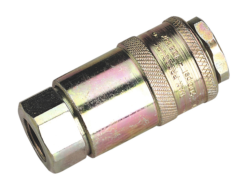Sealey ACP13 Coupling Body Female 1/4"BSP Pack of 5