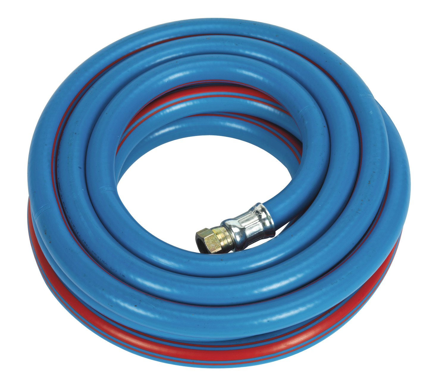 Sealey AH5R/38 Air Hose 5mtr x &oslash;10mm with 1/4"BSP Unions Extra Heavy-Duty