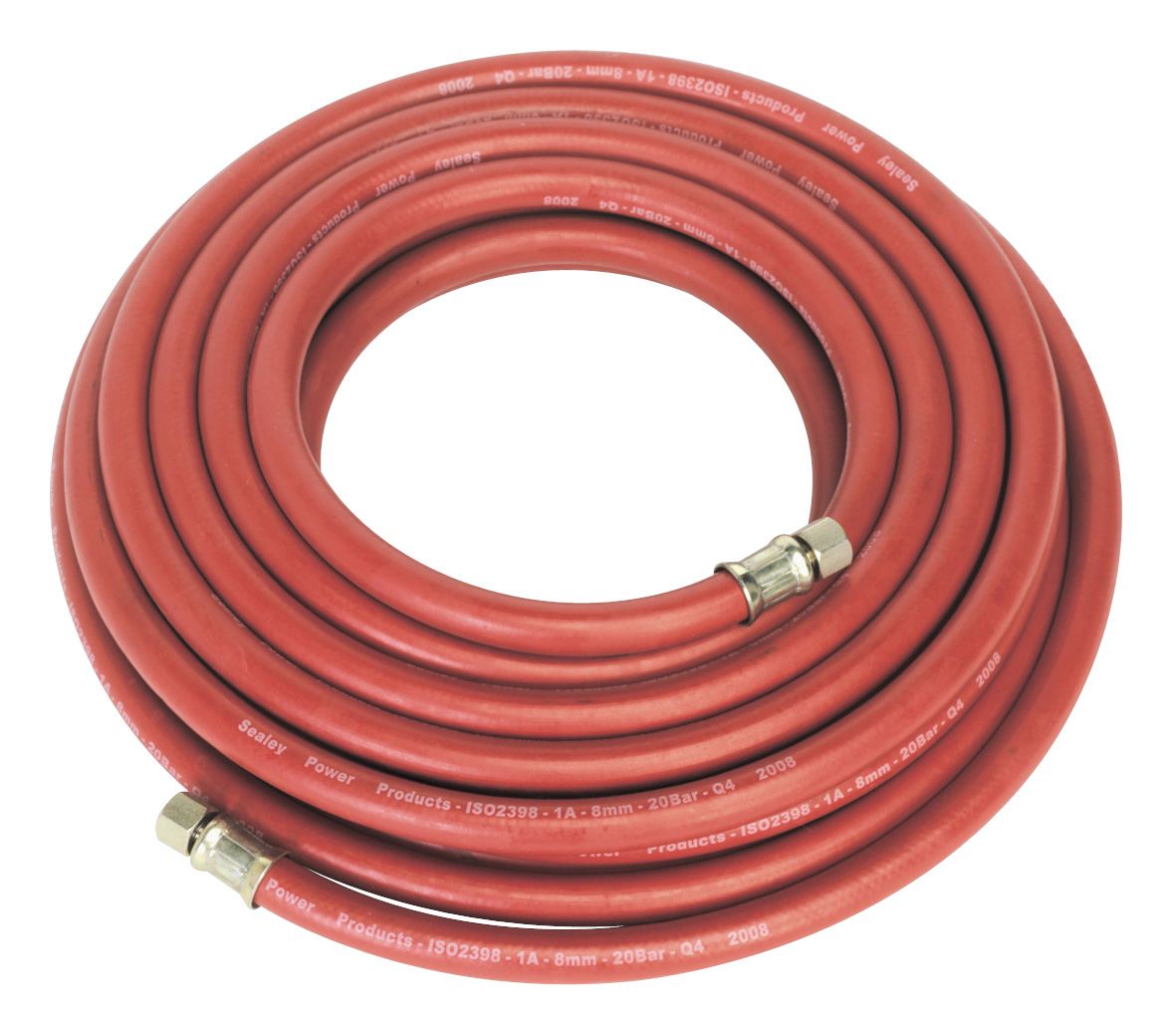 Sealey AHC10 Air Hose 10mtr x &oslash;8mm with 1/4"BSP Unions