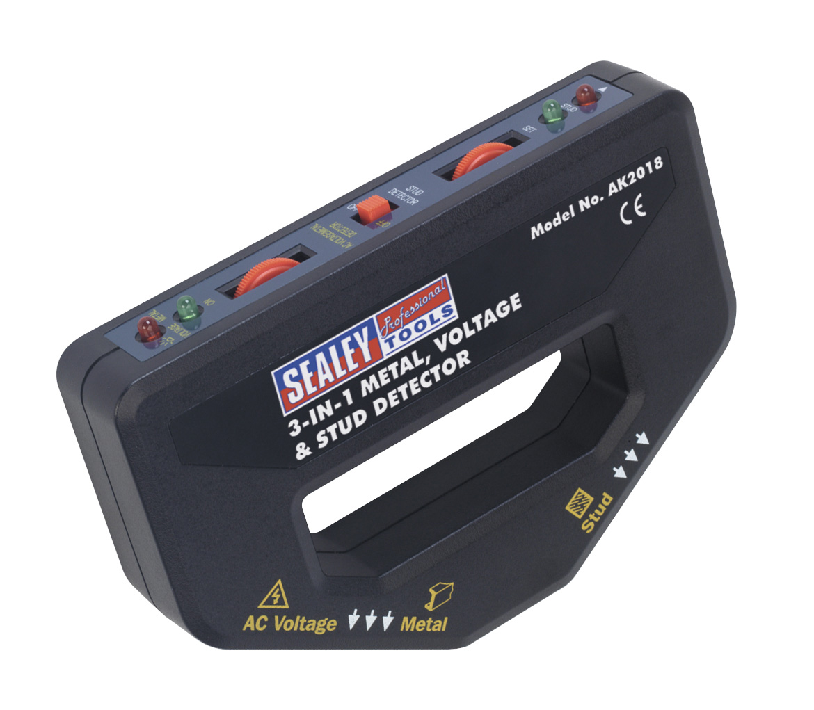 Sealey AK2018 3-in-1 Metal, Voltage & Stud Detector