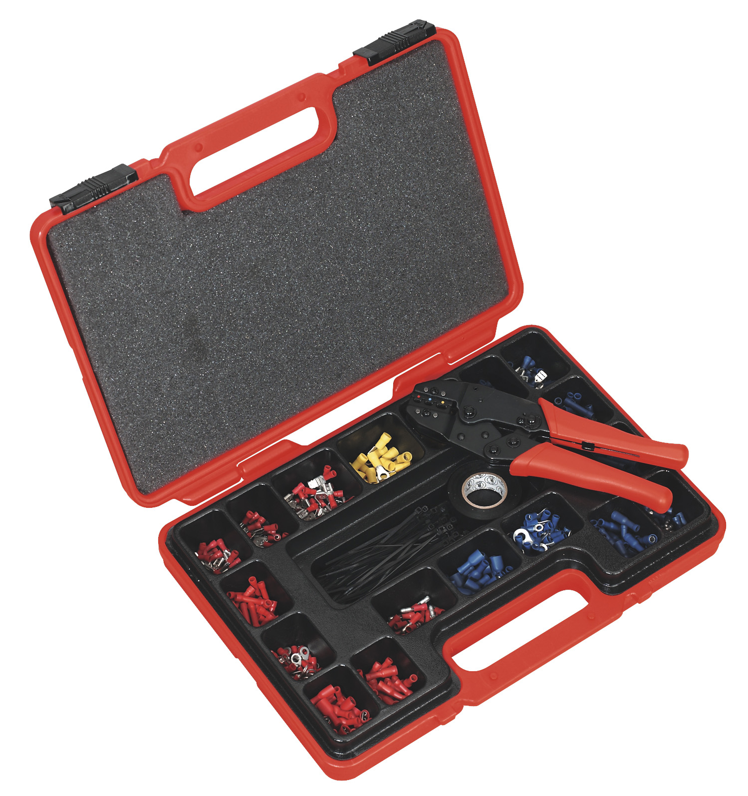 Sealey AK386 Ratchet Crimping Tool Kit 552pc