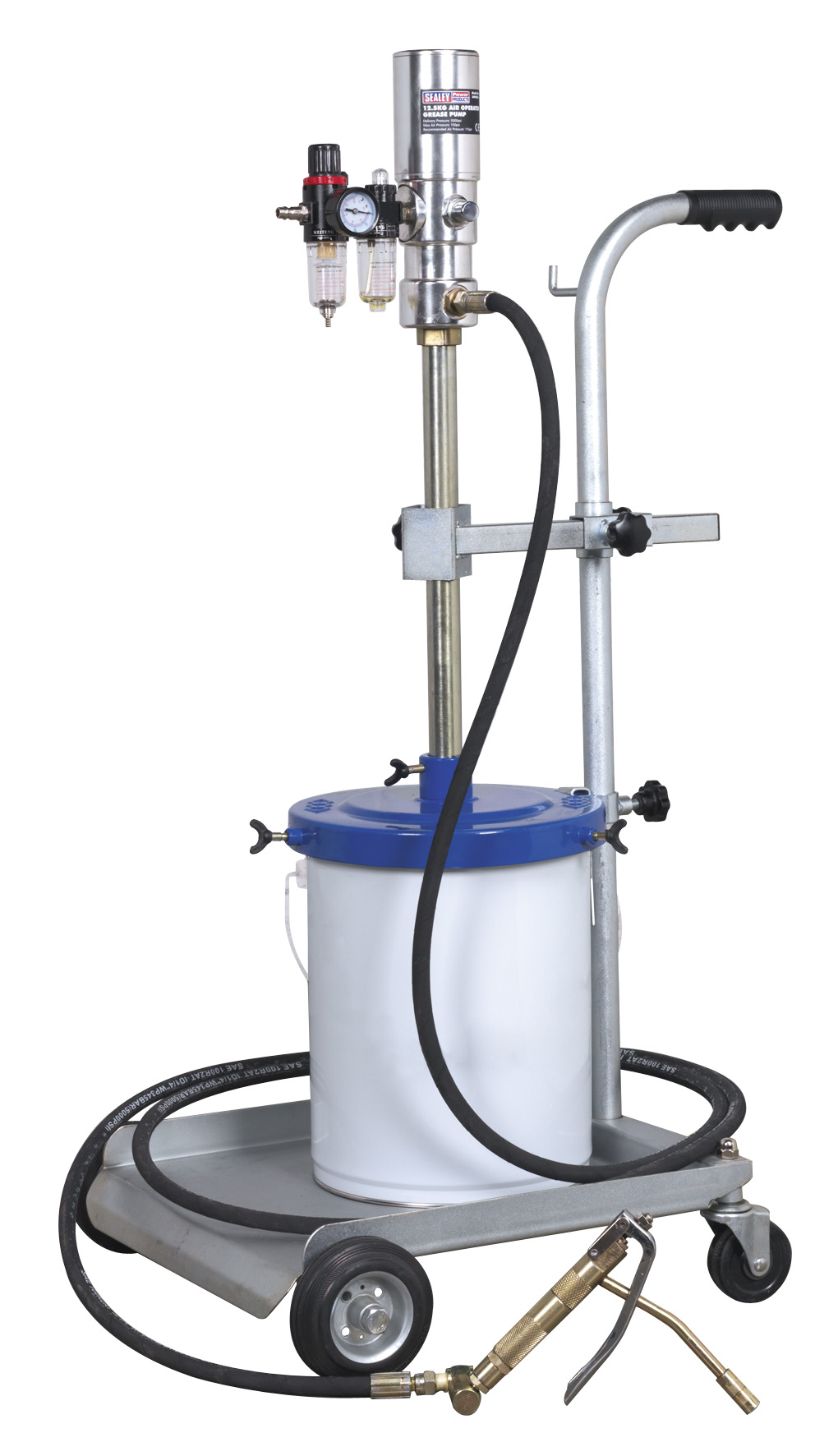 Sealey AK452X Grease Pump Air Operated 12.5kg