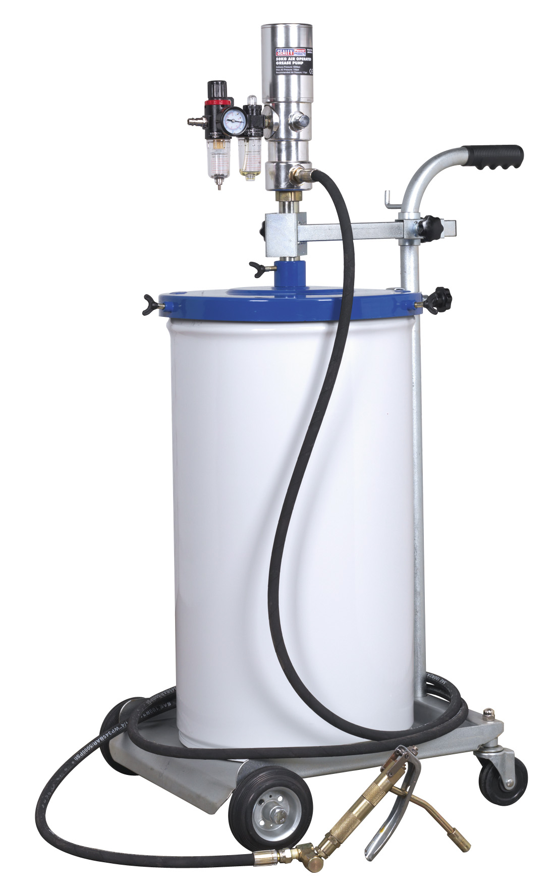 Sealey AK453X Grease Pump Air Operated 50kg