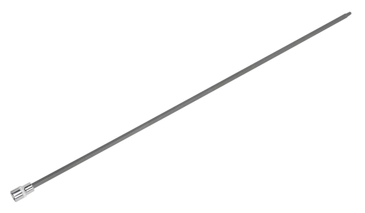 Sealey AK5535 Spline Bit Socket Extra Long M8 x 800mm 1/2"Sq Drive