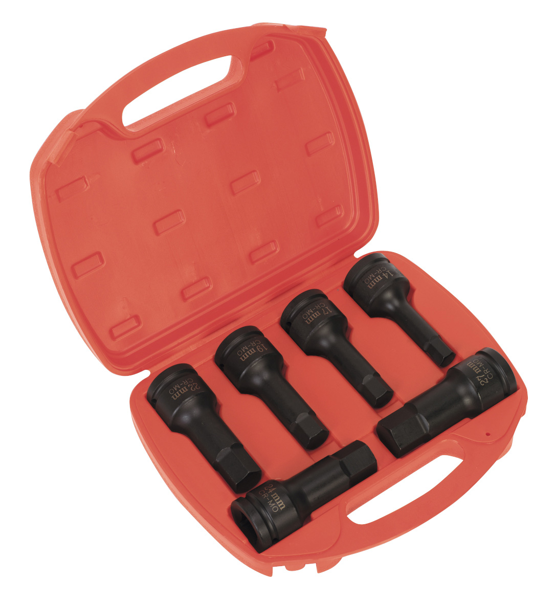 Sealey AK5586 Impact Hex Key Set 6pc 3/4"Sq Drive