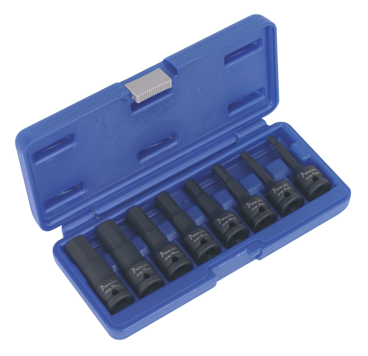 Sealey AK5601 Impact Hex Key Set 8pc 1/2"Sq Drive