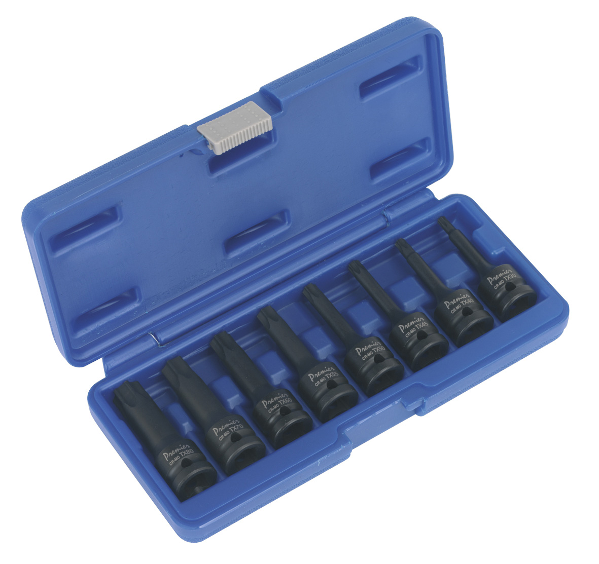 Sealey AK5602 Impact TRX-Star Set 8pc 1/2"Sq Drive