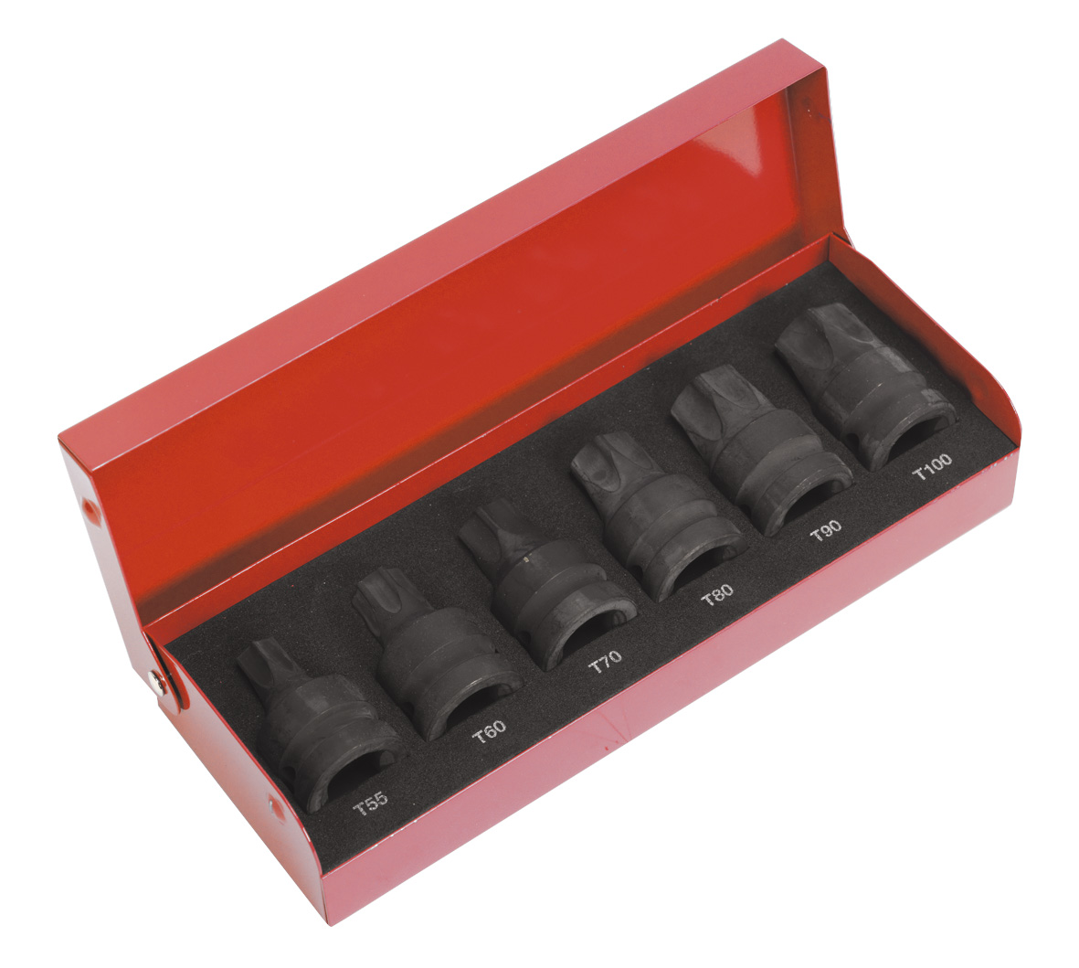 Sealey AK5607 Impact TRX-Star Socket Bit Set 6pc 1/2"Sq Drive