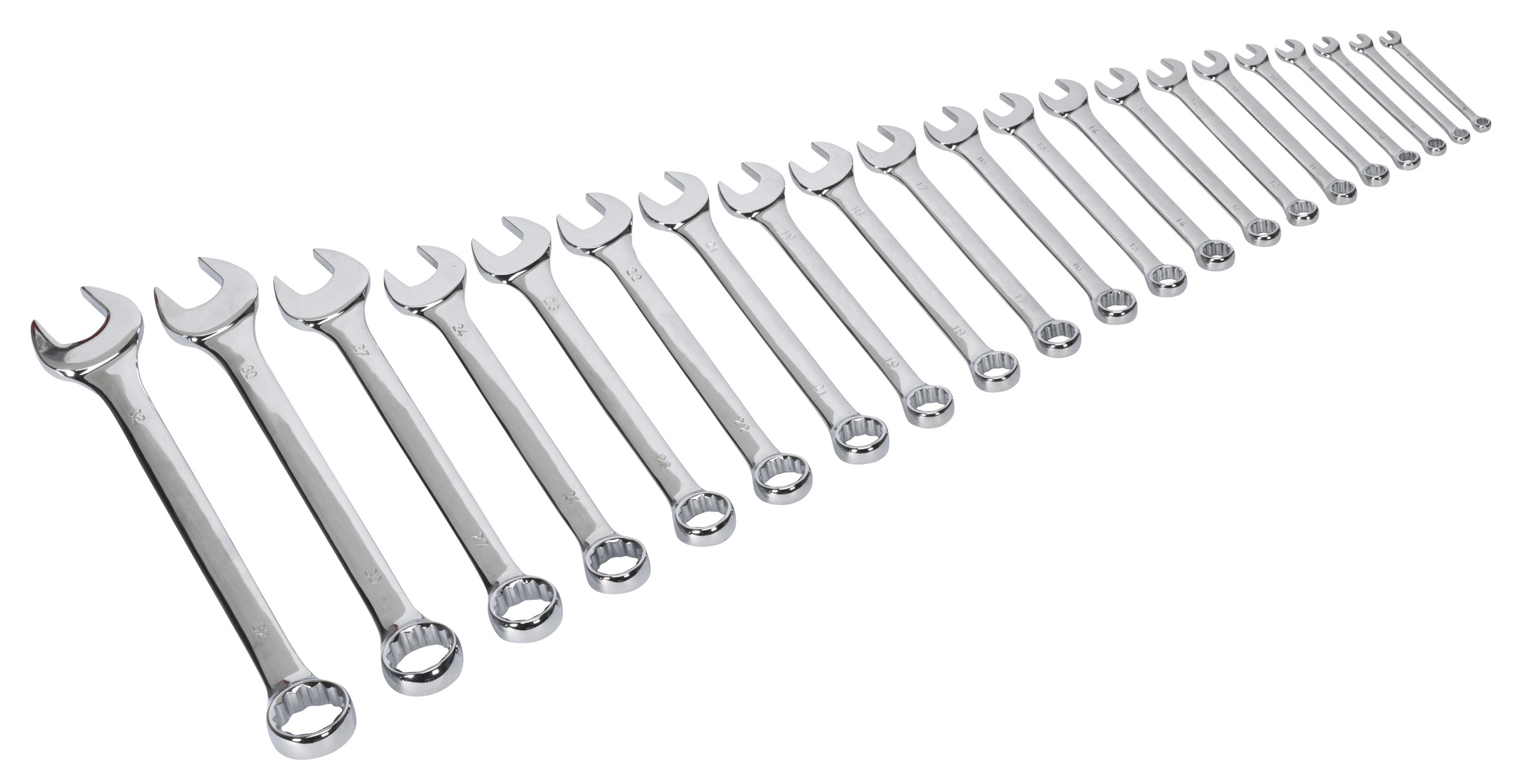 Sealey AK6083 Combination Jumbo Wrench Set 21pc 6-32mm