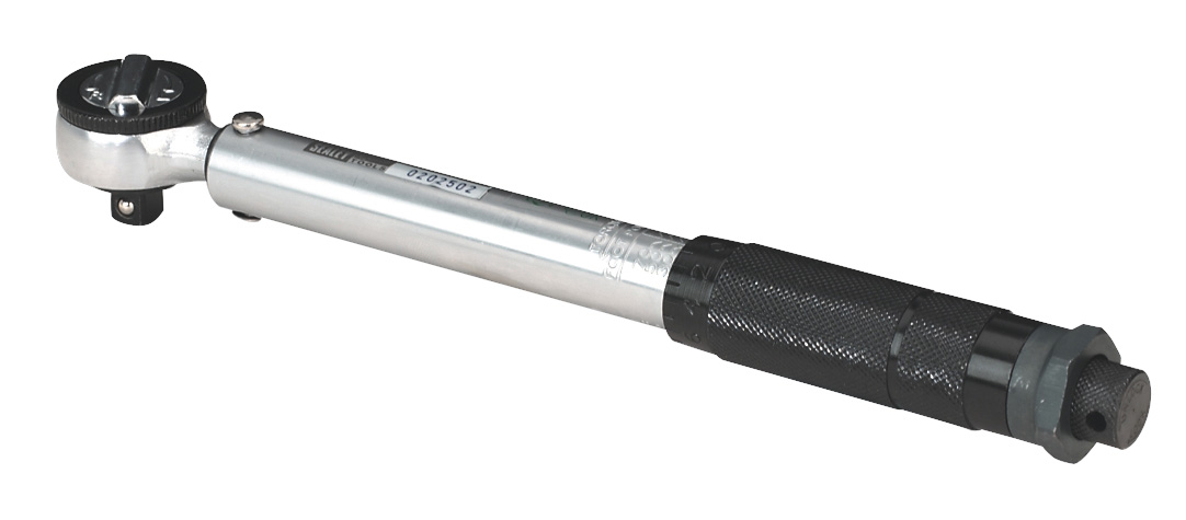 Sealey AK623 Micrometer Torque Wrench 3/8"Sq Drive Calibrated