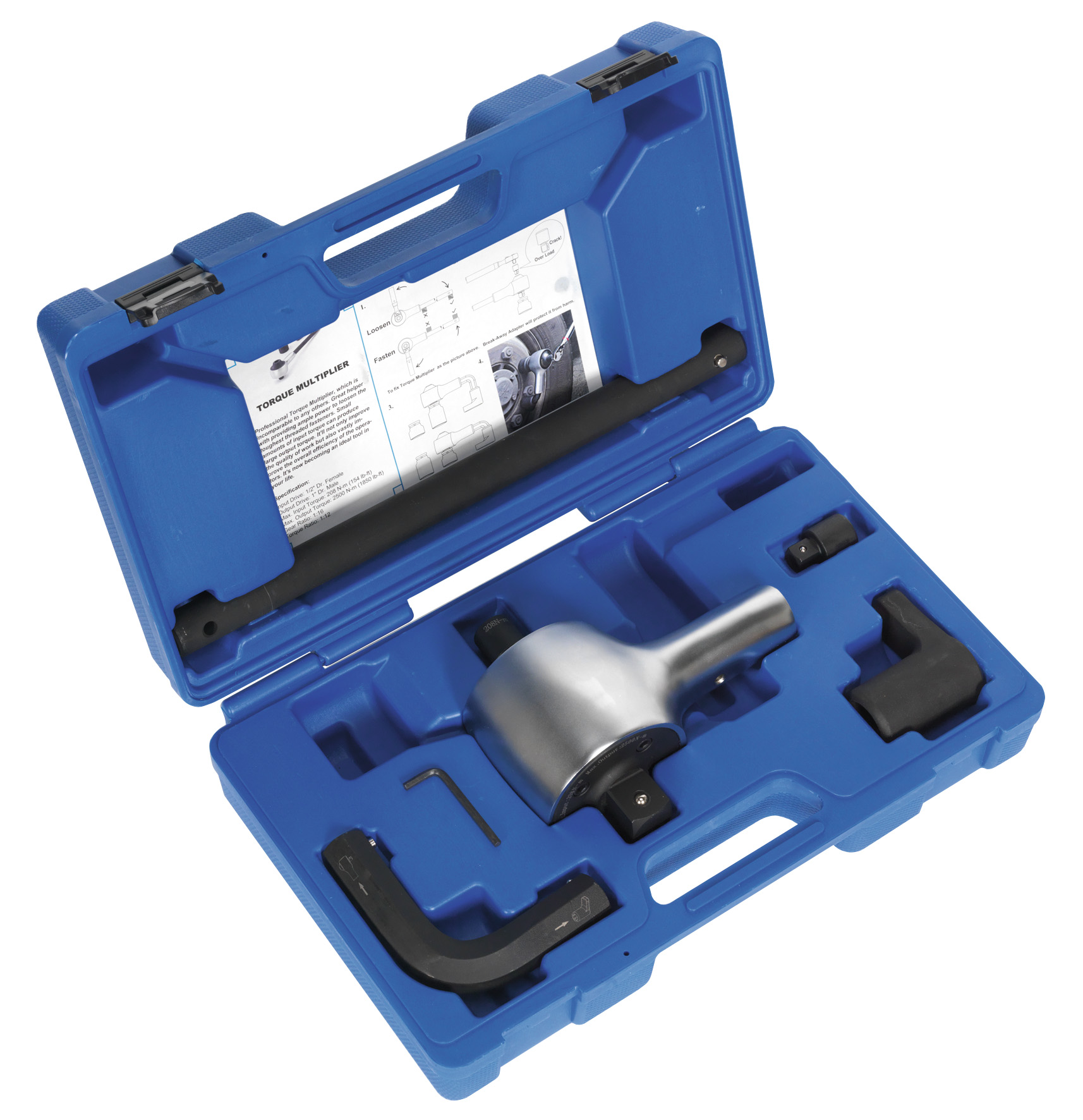 Sealey AK6291 Torque Multiplier Set 7 Piece 1/2"-1" Drive