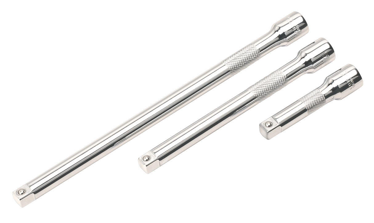Sealey AK6340 Extension Bar Set 3 Piece 3/8" Drive