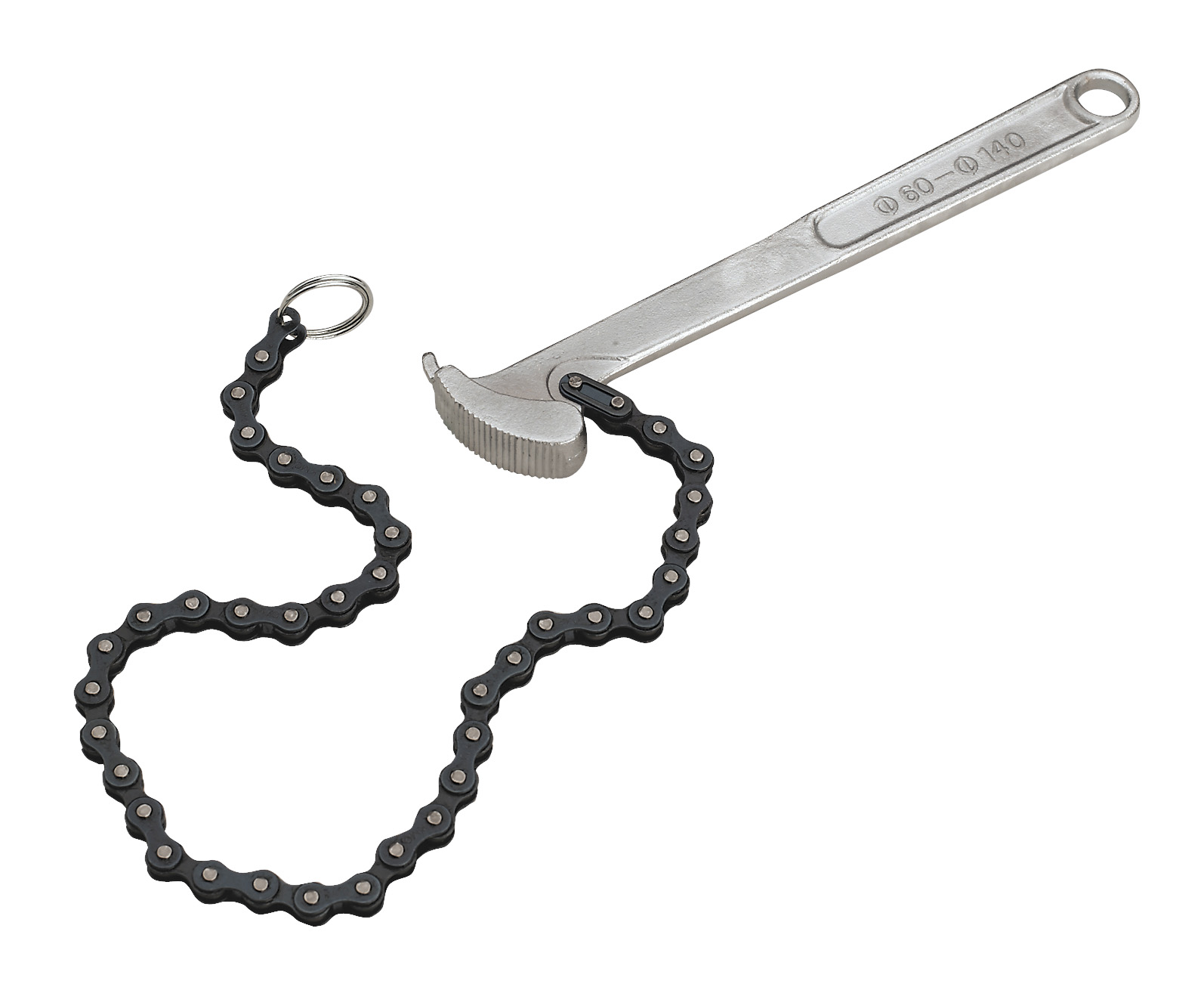 Sealey AK6409 Oil Filter Chain Wrench 60-140mm Capacity