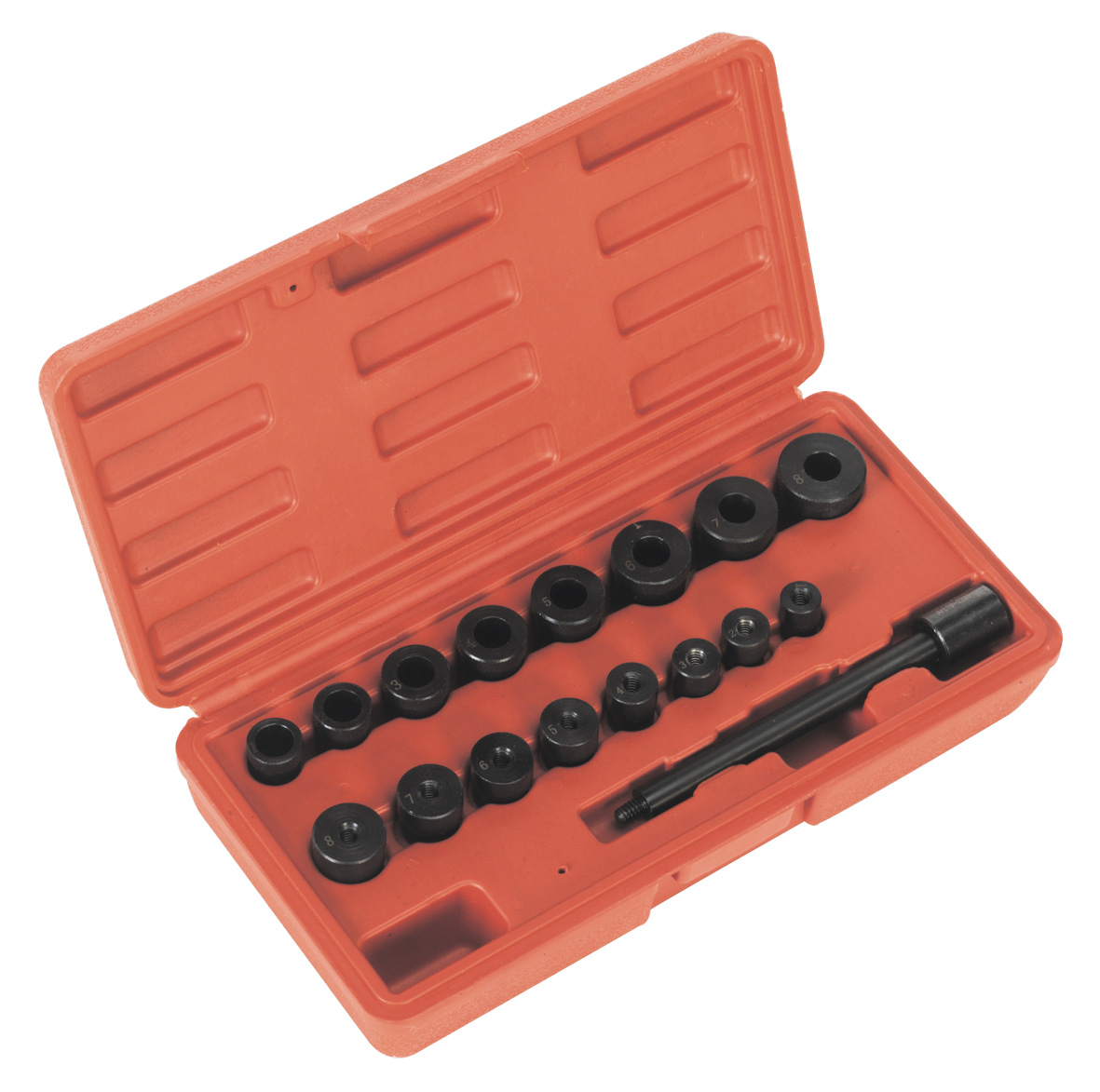 Sealey AK710 Universal Clutch Aligning Tool Set 17pc