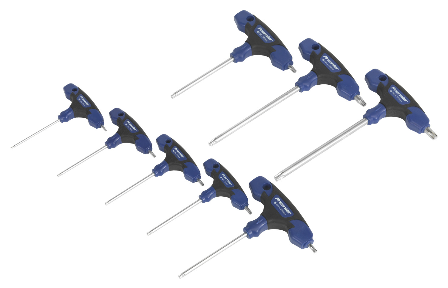 Sealey AK7145 TRX-Star Key Set 8pc T-Handle