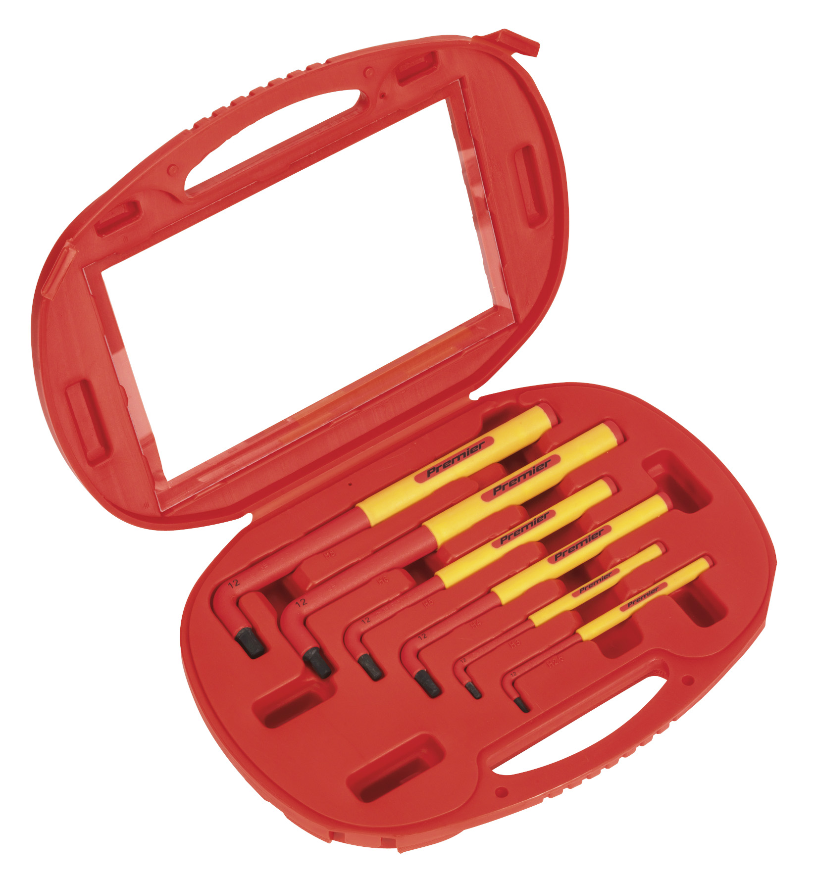 Sealey AK7177 Hex Key Set 6 Piece Extra-Long VDE