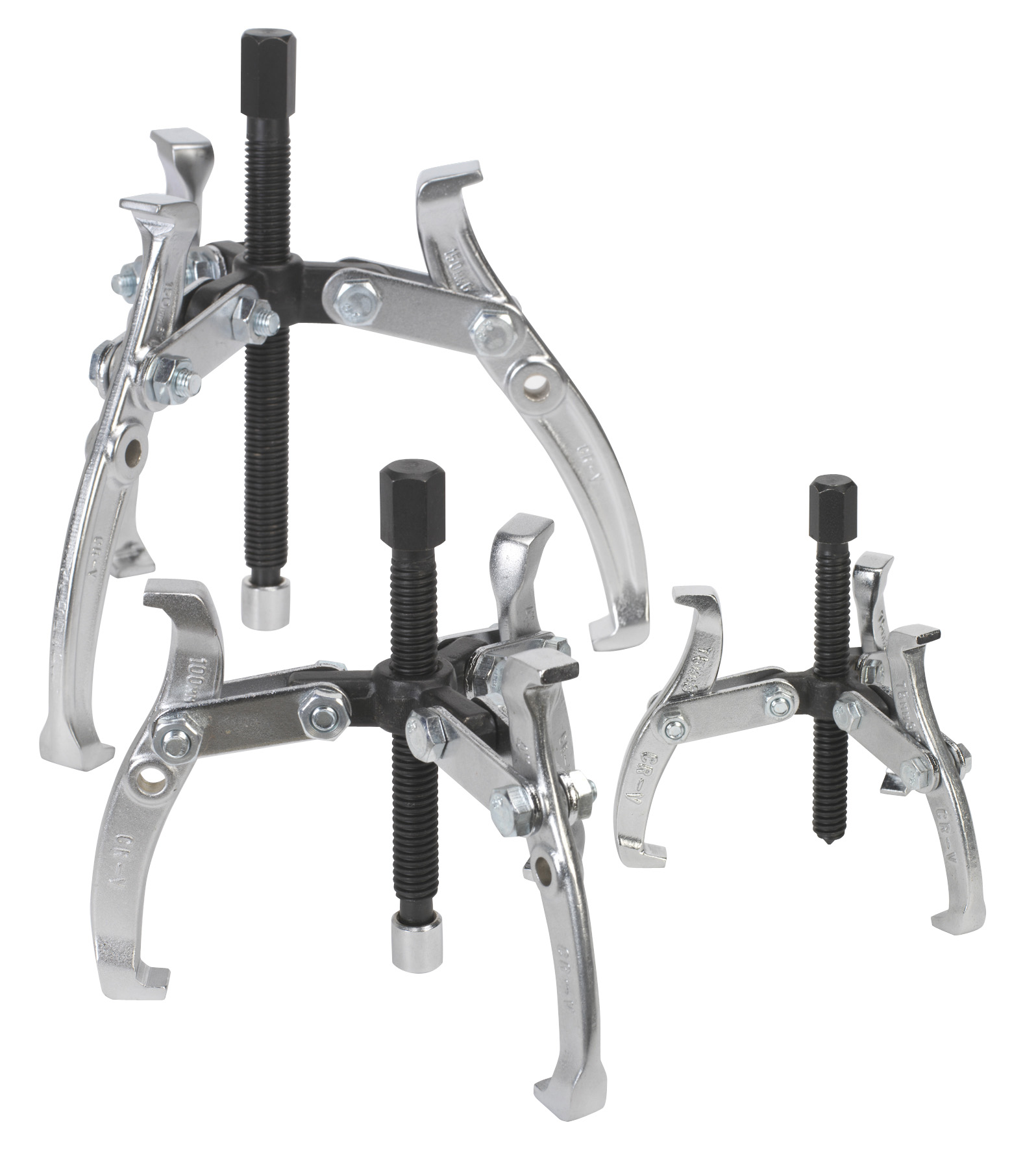 Sealey AK78 Gear Puller Set 3pc Triple Leg