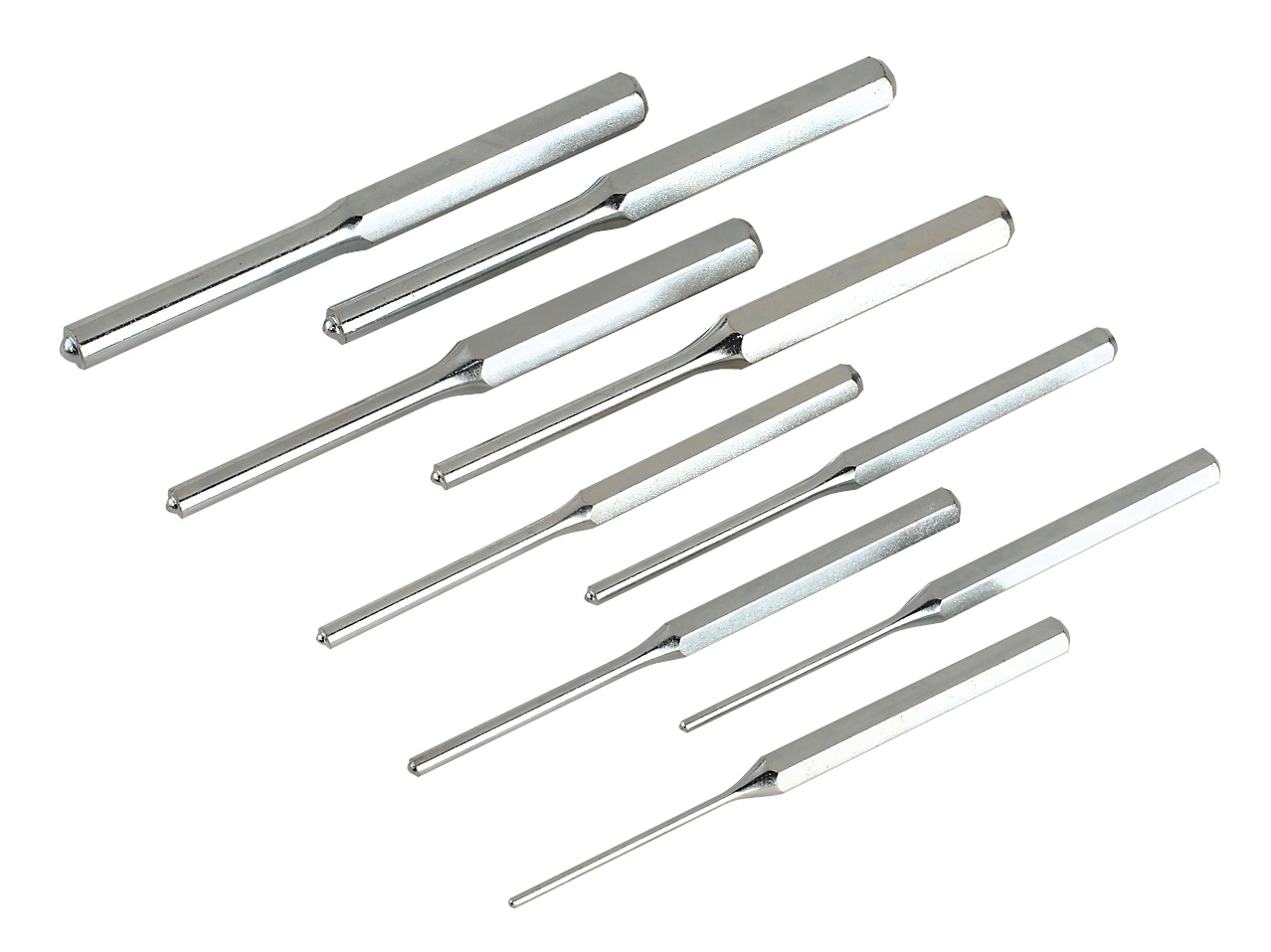 Sealey AK9109M Roll Pin Punch Set 9 Piece 3-12mm Metric