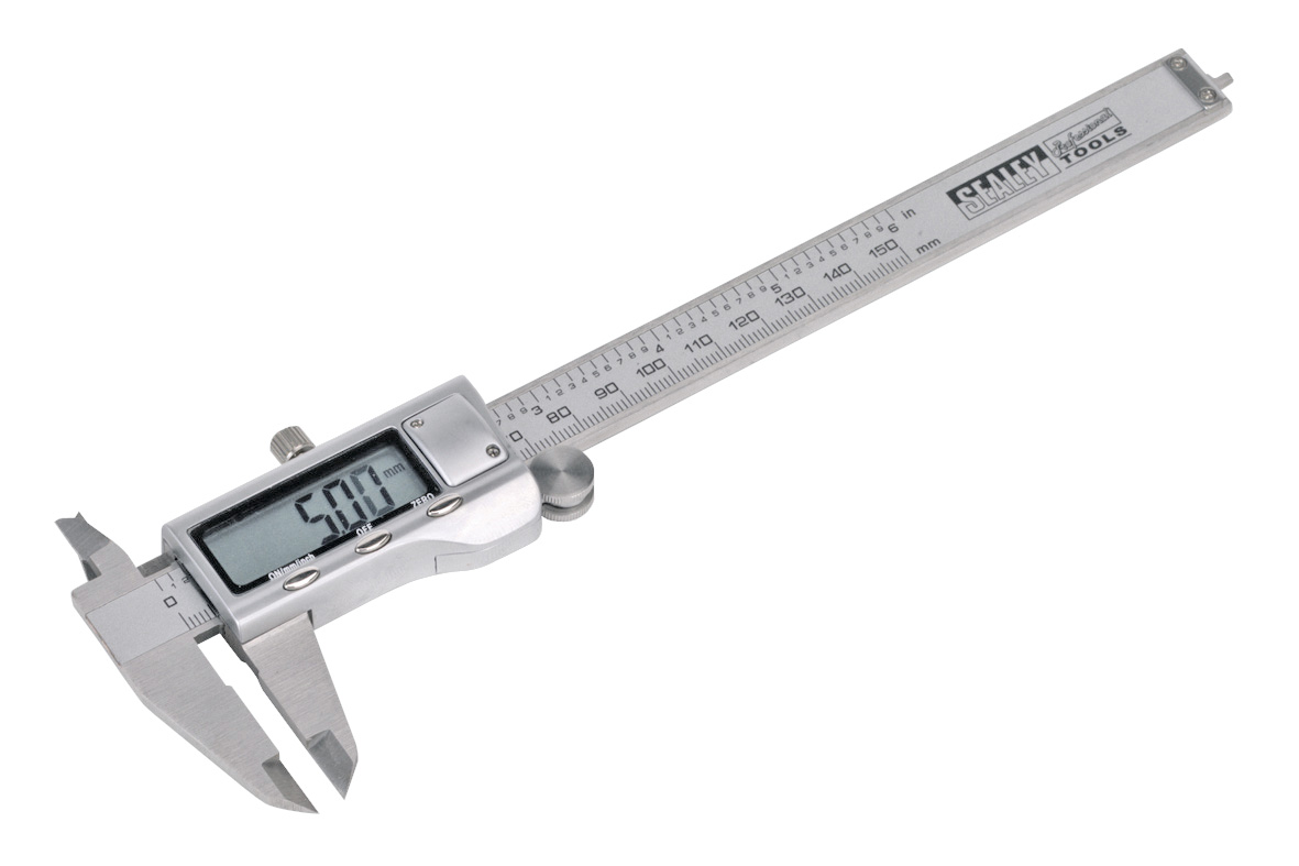 Sealey AK9621EV Digital Vernier Calliper 0-150mm/0-6"