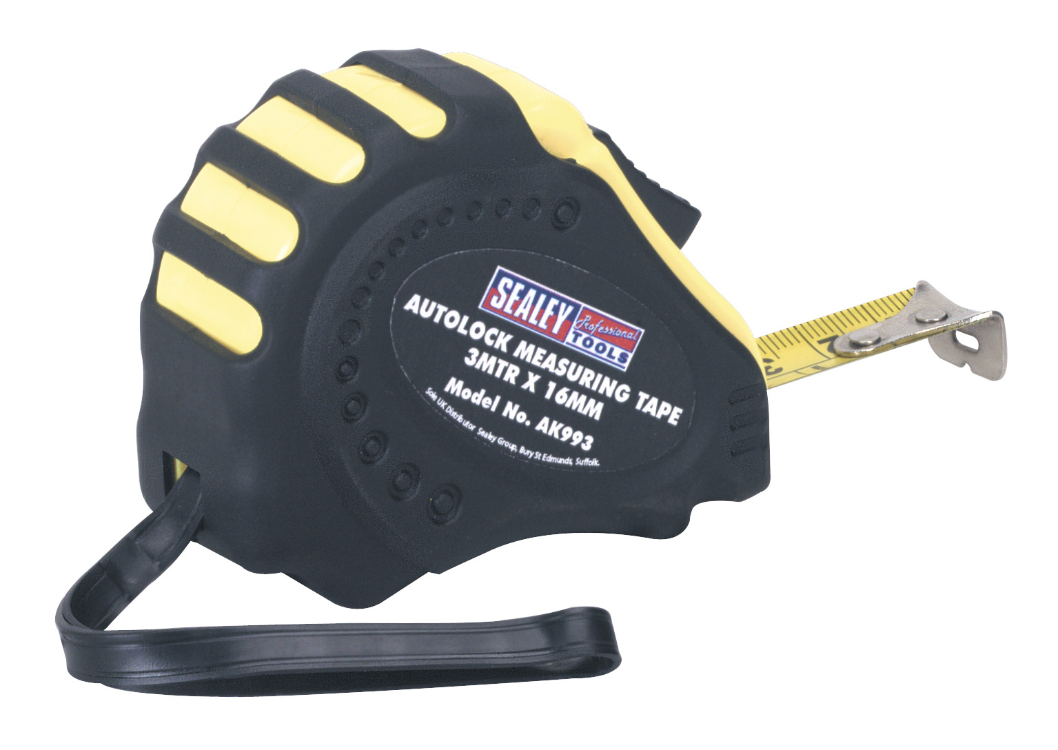Sealey AK993 Autolock Measuring Tape 3mtr