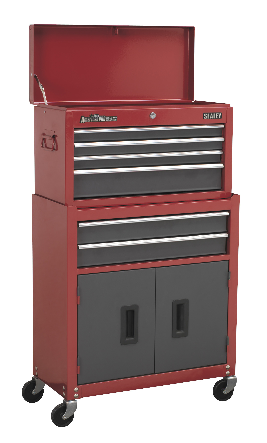 Sealey AP2200BB Topchest and Rollcab Combination 6 Drawer