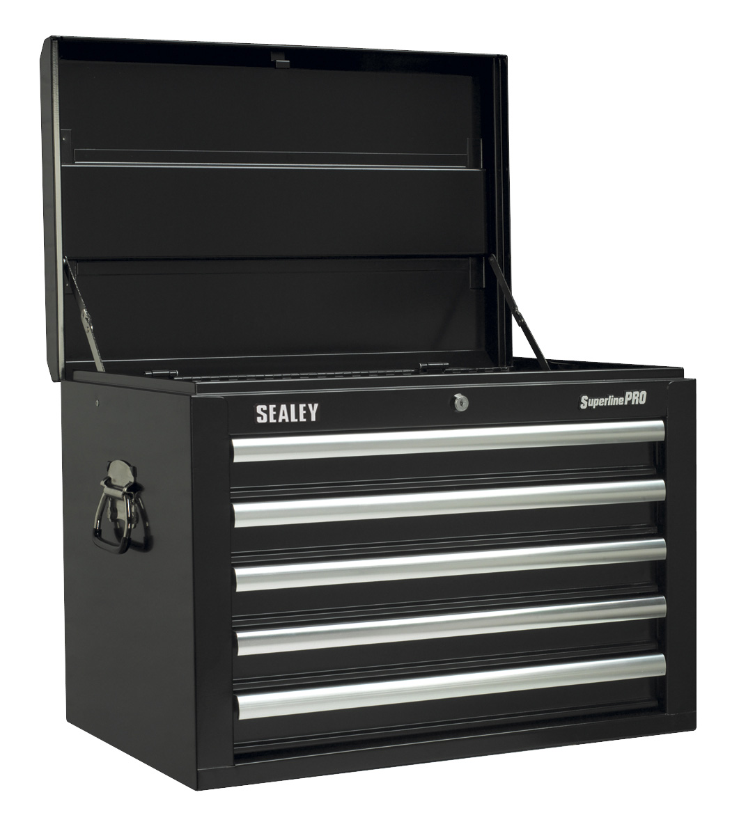 Sealey AP26059TB Topchest 5 Drawer with Ball Bearing Runners - Black
