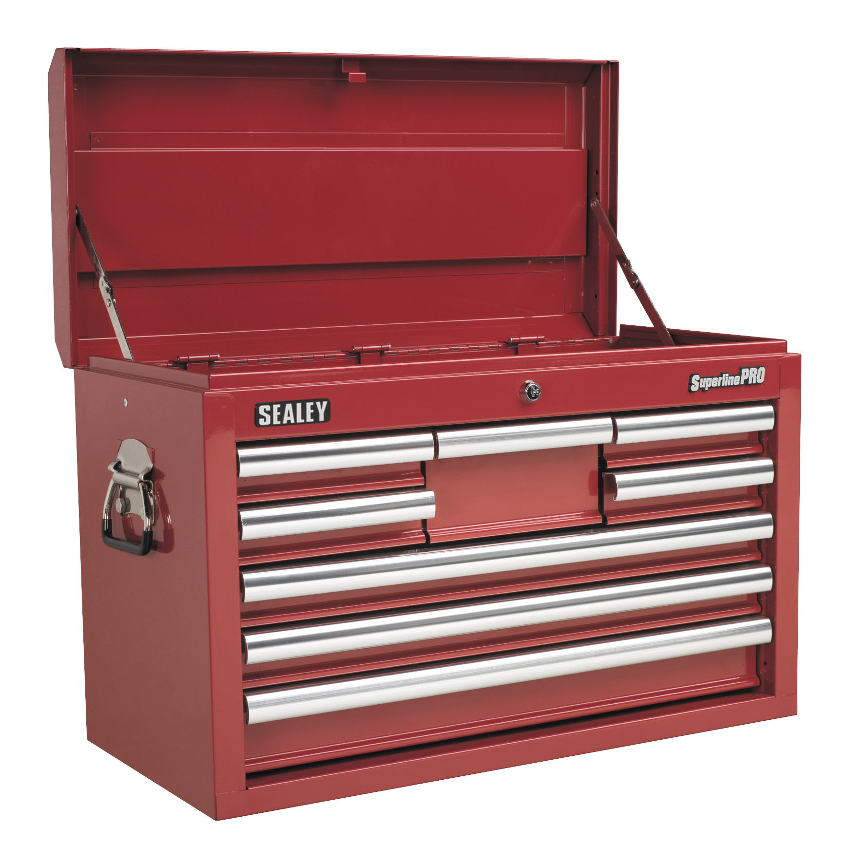 Sealey AP33089 Topchest 8 Drawer with Ball Bearing Runners - Red