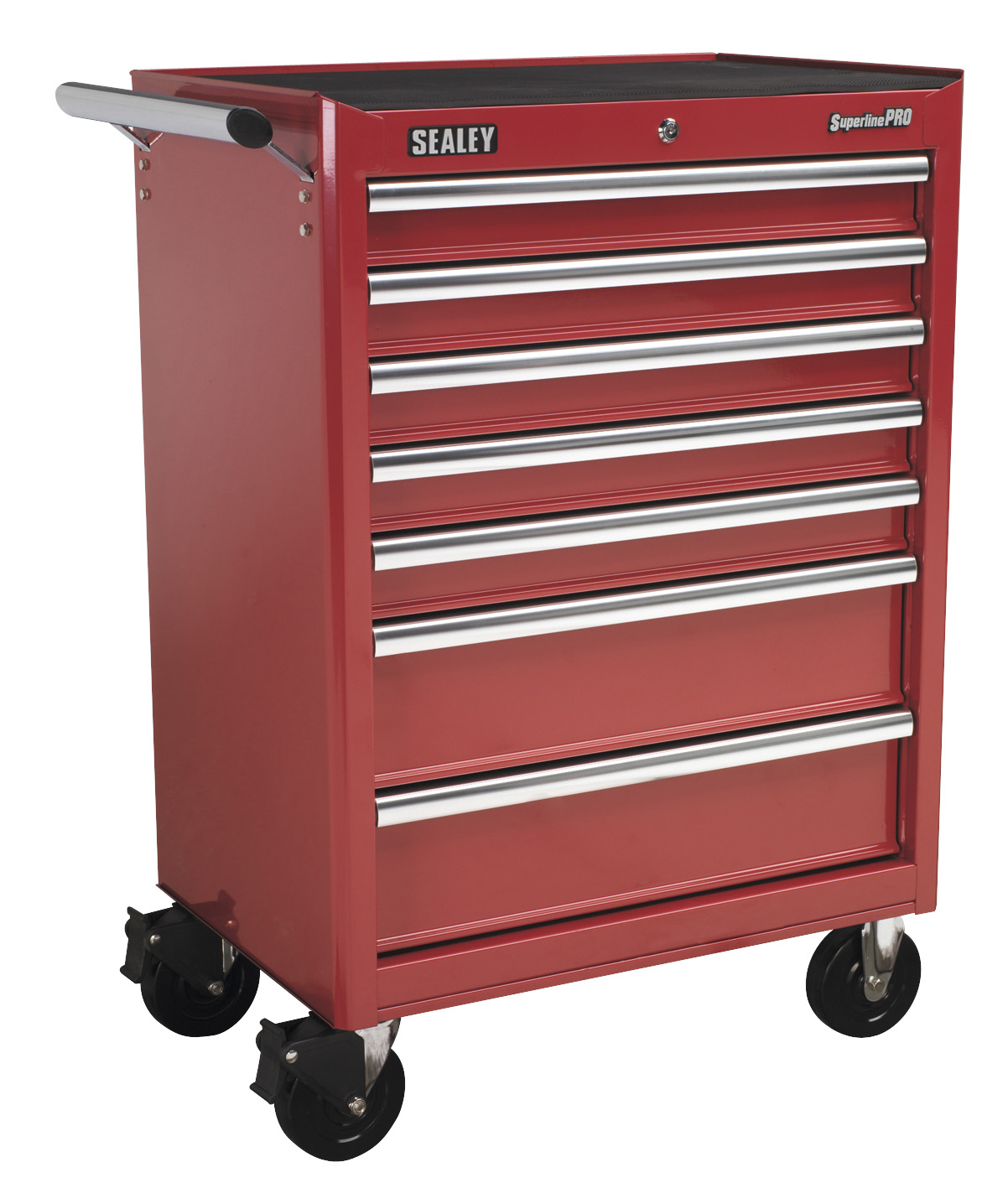 Sealey AP33479 Rollcab 7 Drawer with Ball Bearing Runners - Red