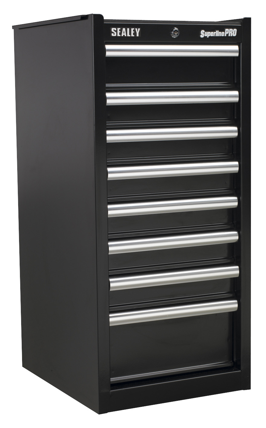 Sealey AP33589B Hang-On Chest 8 Drawer with Ball Bearing Runners - Black
