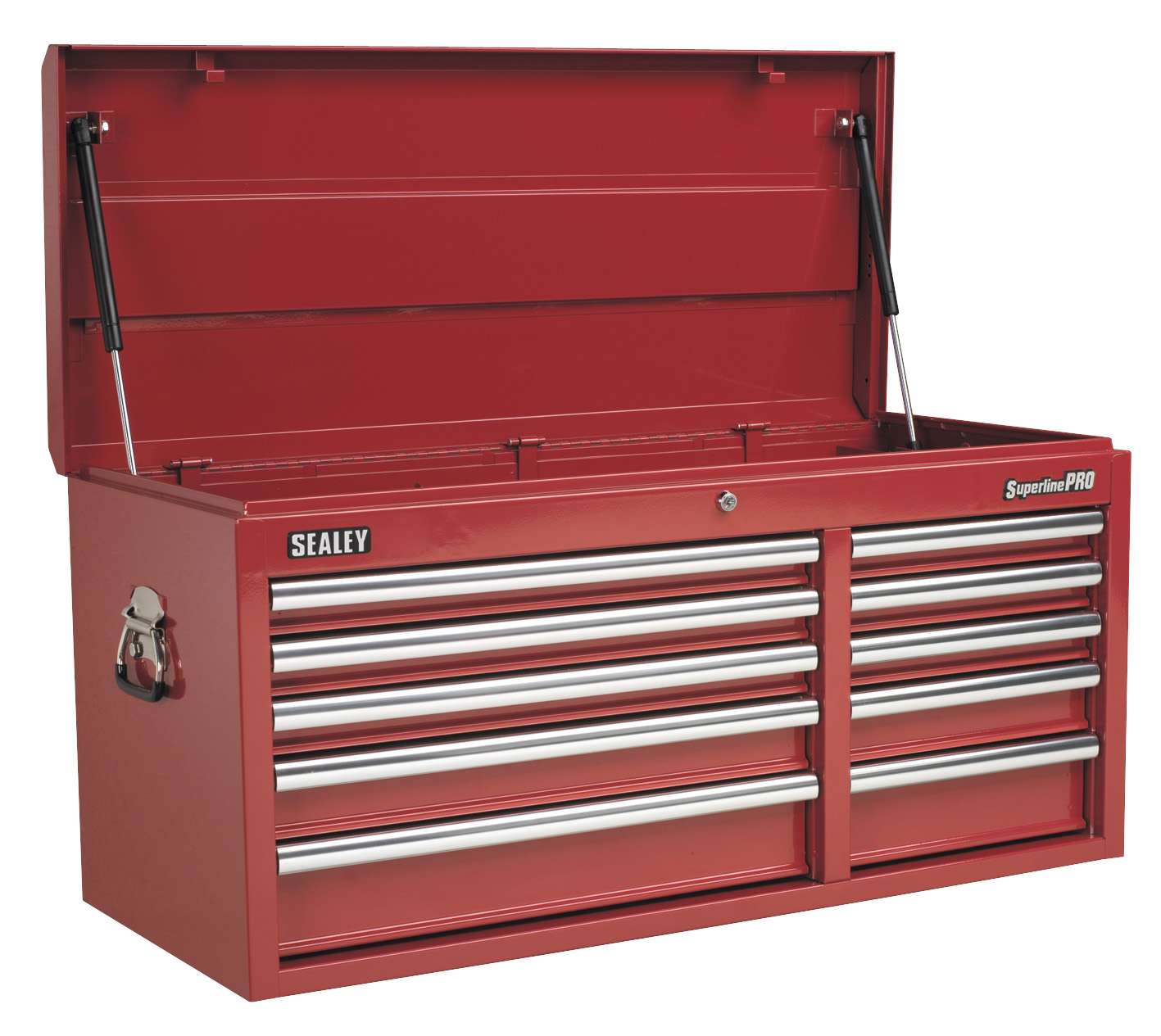 Sealey AP41110 Topchest 10 Drawer with Ball Bearing Runners Heavy-Duty - Red