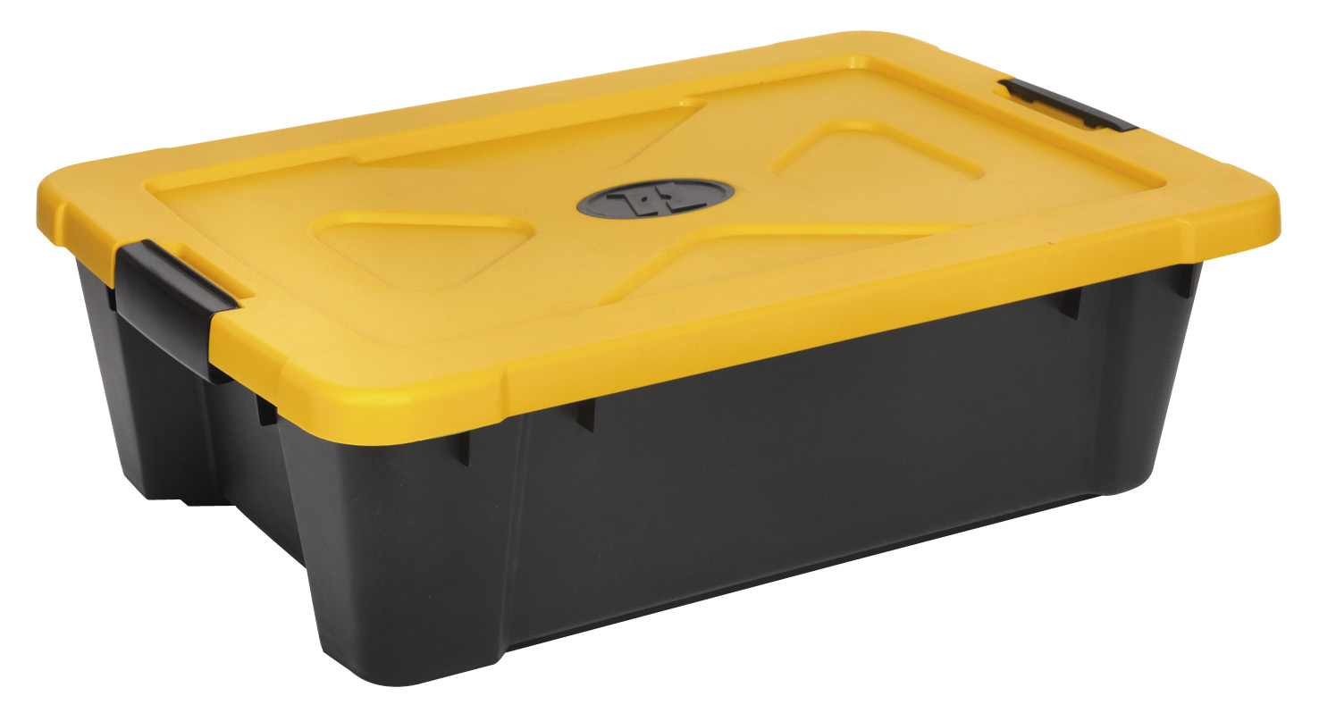 Sealey APB27 Composite Stackable Storage Box with Lid 27ltr