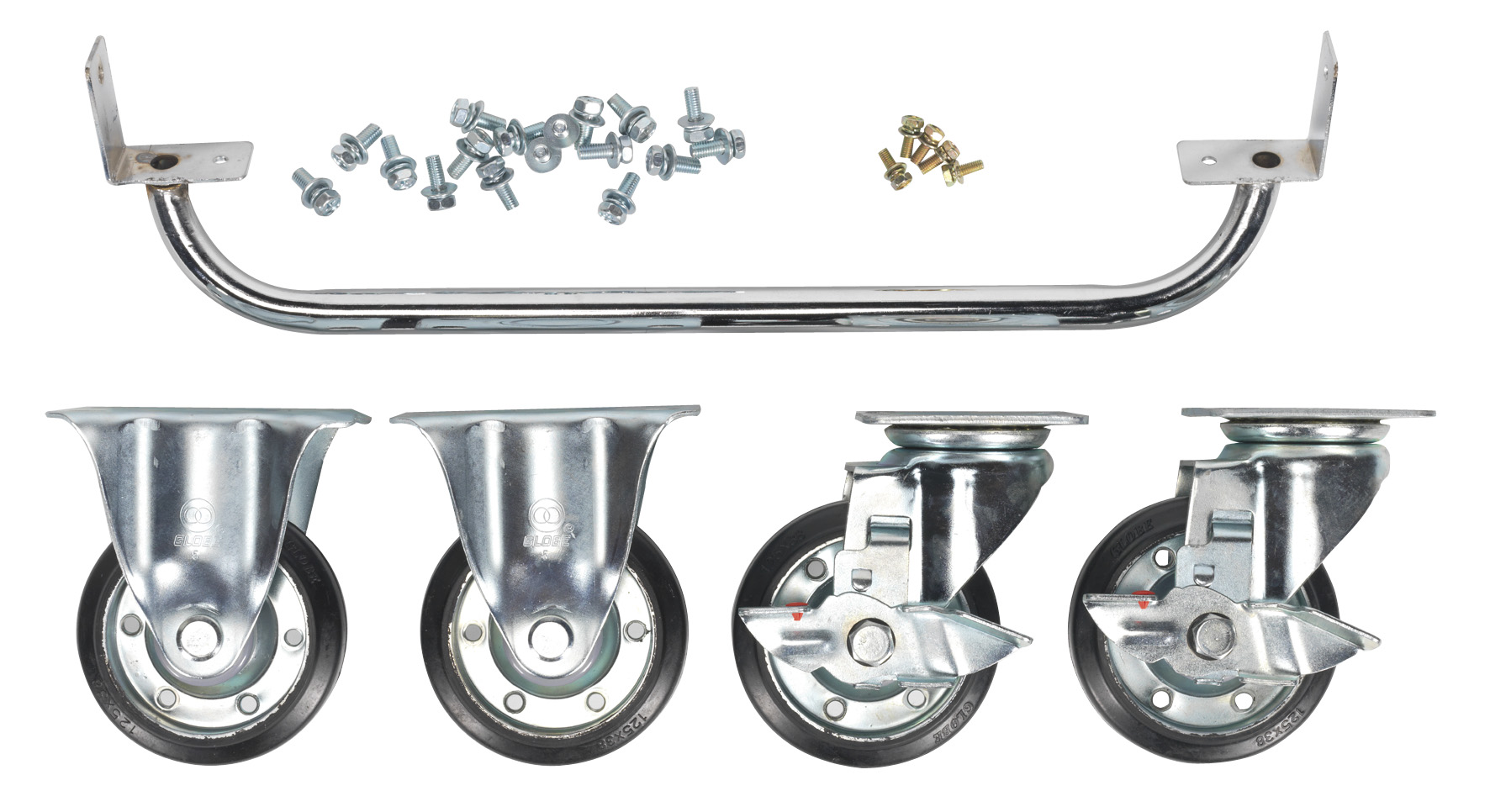Sealey API565KIT Industrial Handle & Wheel Kit for 565mm Cabinets