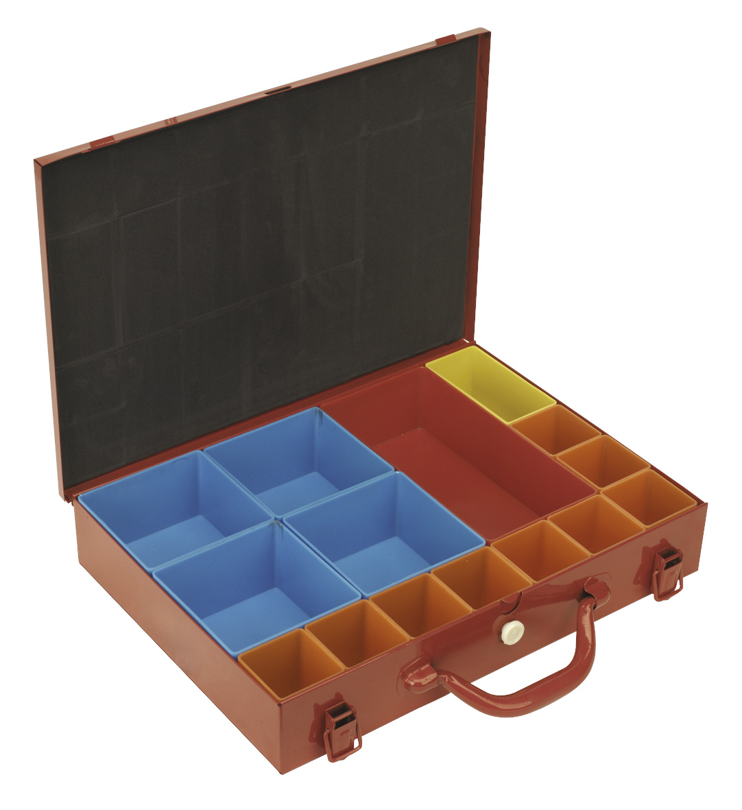 Sealey APMC15 Metal Case with 15 Storage Bins