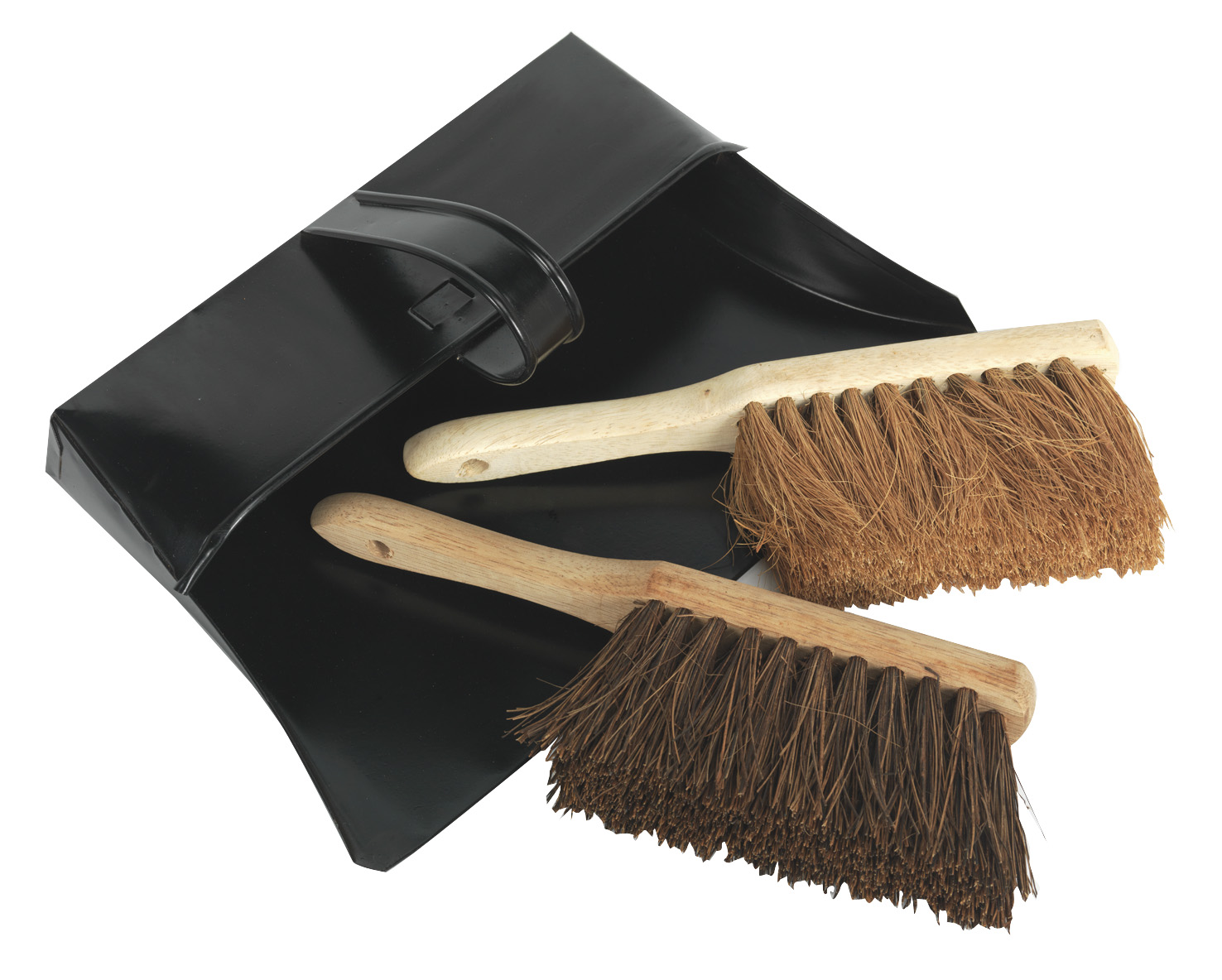 Sealey BM26 Dust Pan & Brushes Metal
