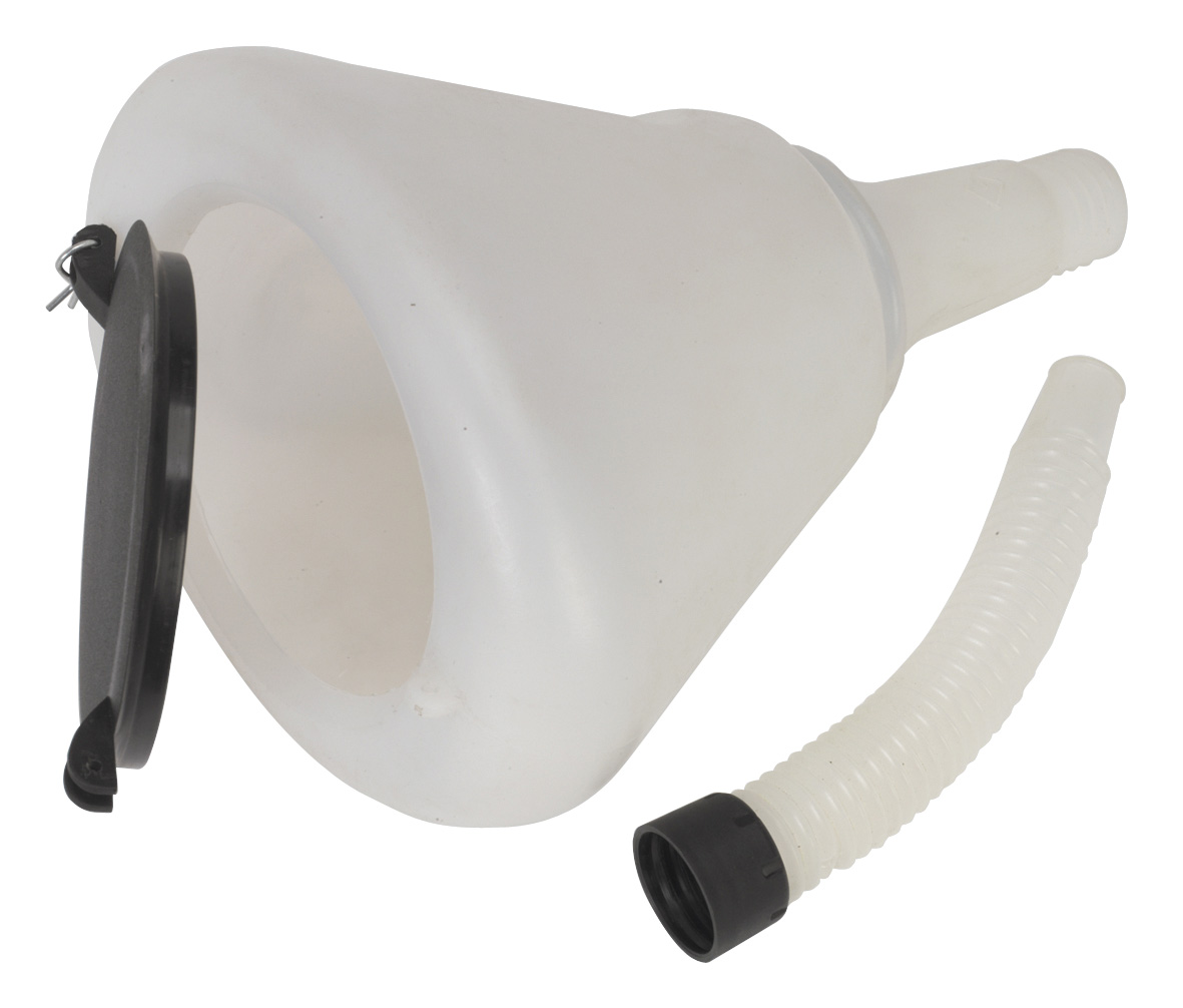 Sealey F99200 Funnel with Closing Lid &oslash;200mm