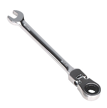 Sealey FHRCW08 Micro-Locking Flexible Head Ratchet Wrench 8mm