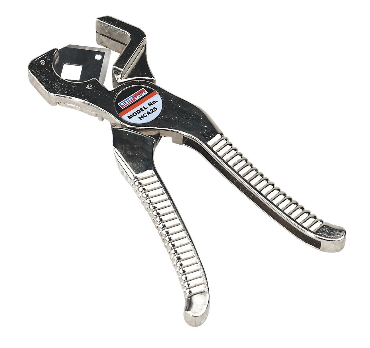 Sealey HCA25 Rubber & Reinforced Hose Cutter 3-25mm Die Cast Alloy