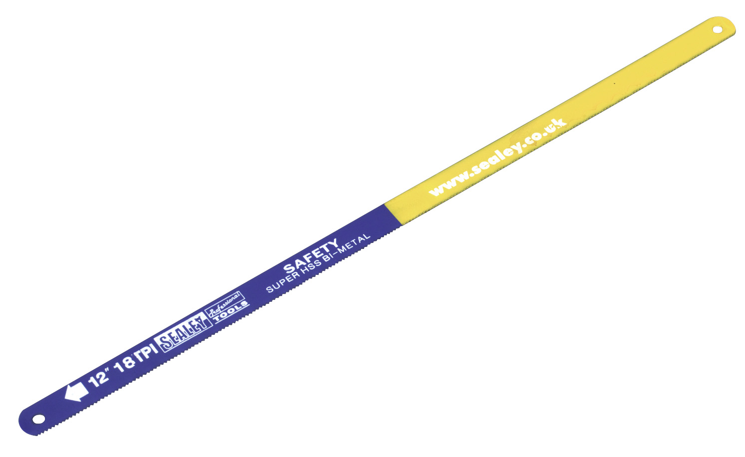 Sealey HSB0218 Hacksaw Blade 300mm HSS Bi-Metal 18tpi Pack of 2