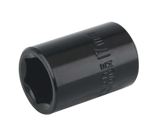Sealey IS1217 Impact Socket 17mm 1/2"Sq Drive