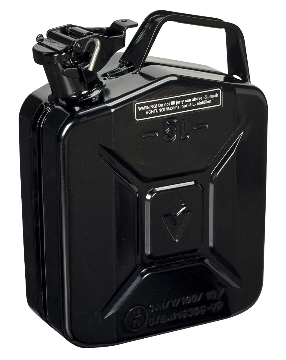 Sealey JC5MB Jerry Can 5ltr - Black