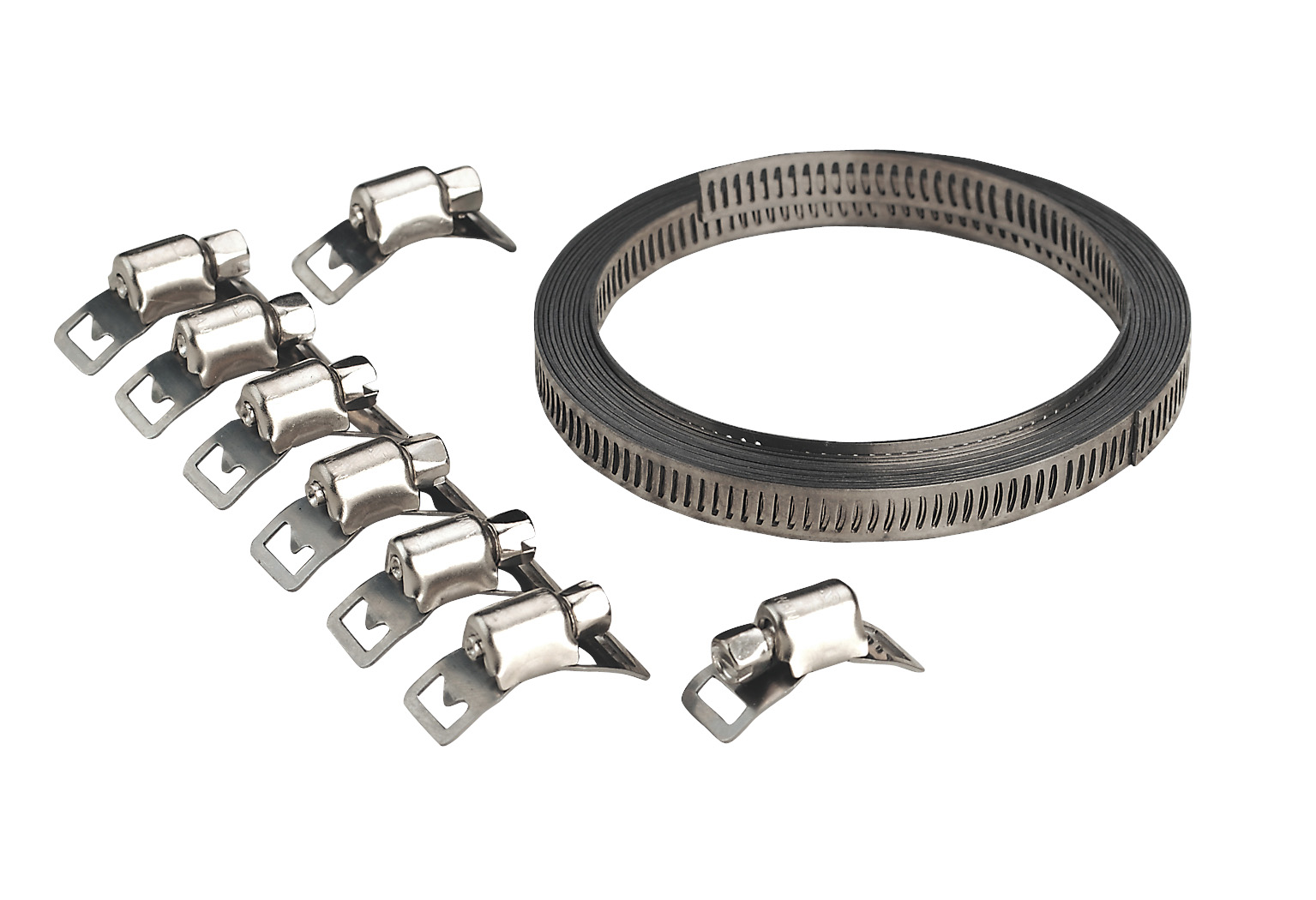 Sealey JC97 Hose Clamp Set Self-Build 8mm Band Width