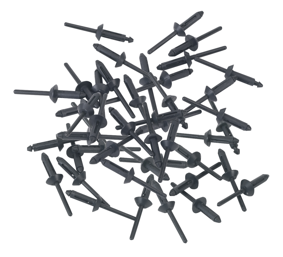 Sealey PR003 Plastic Rivets &oslash;5 x 15.8mm Pack of 50