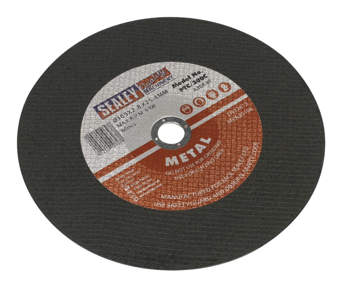 Sealey PTC/300C Cutting Disc 300 x 2.8 x 25.4mm
