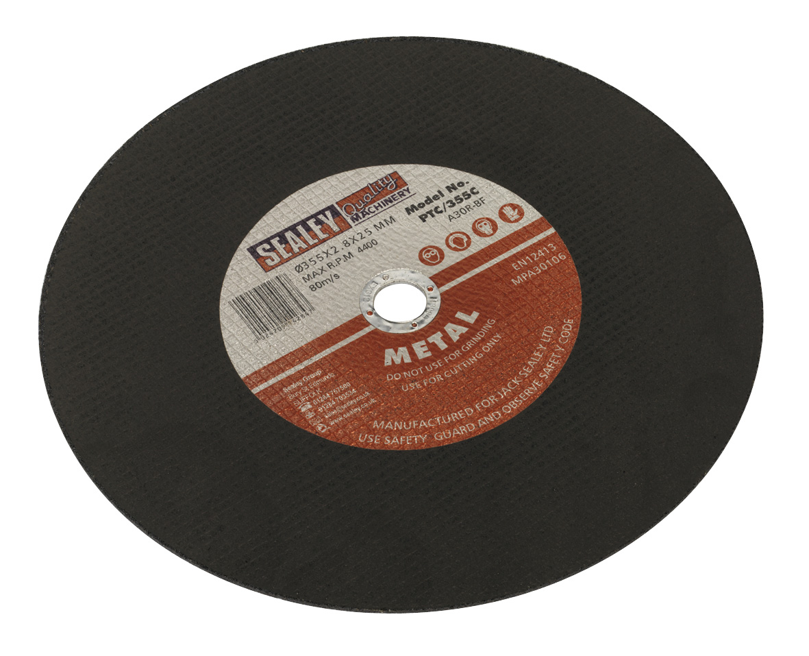 Sealey PTC/355C Cutting Disc 350 x 2.8 x 25.4mm