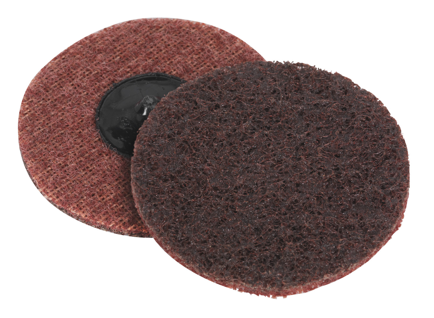 Sealey PTCQC75M Quick Change Preparation Pad 75mm Medium Pack of 10