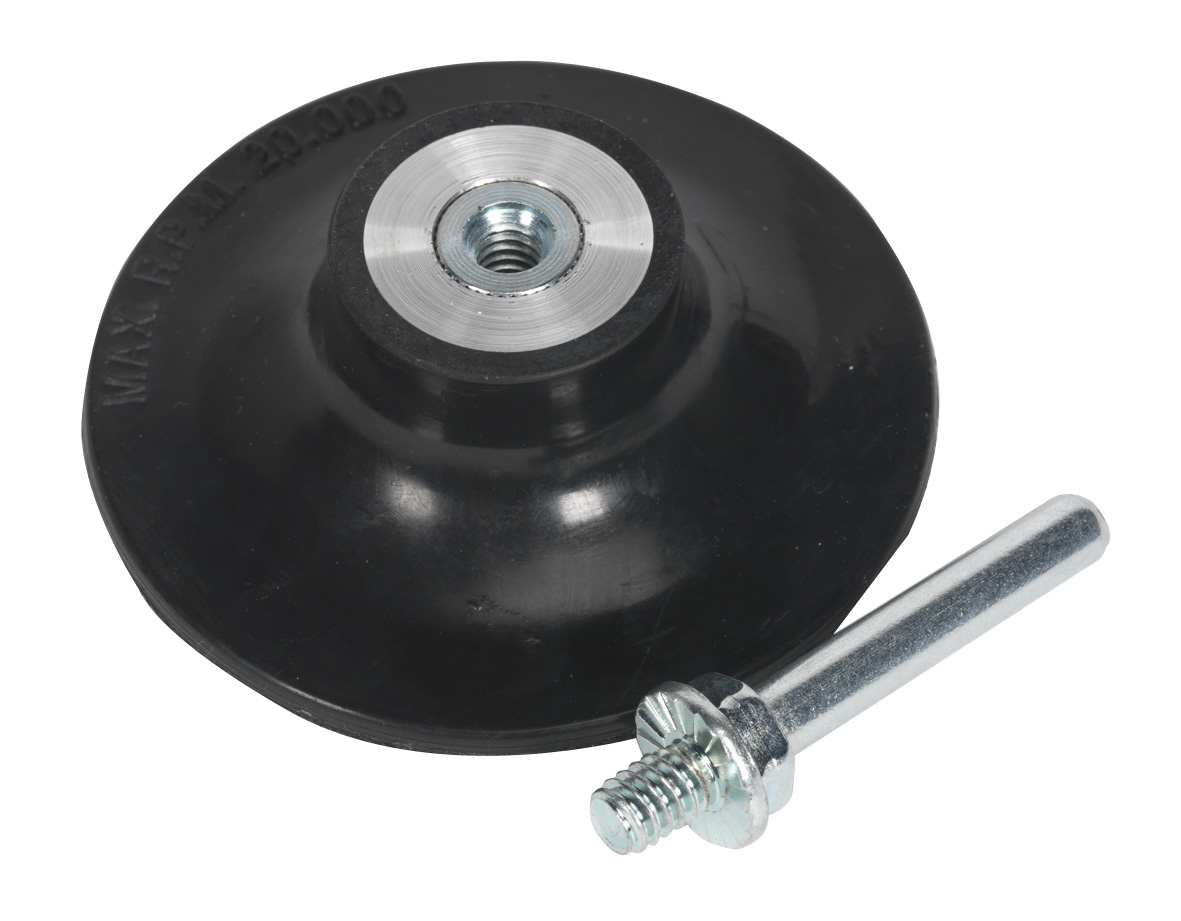 Sealey PTCQCBP75 Quick Change Backing Pad 75mm 1/4"UNC